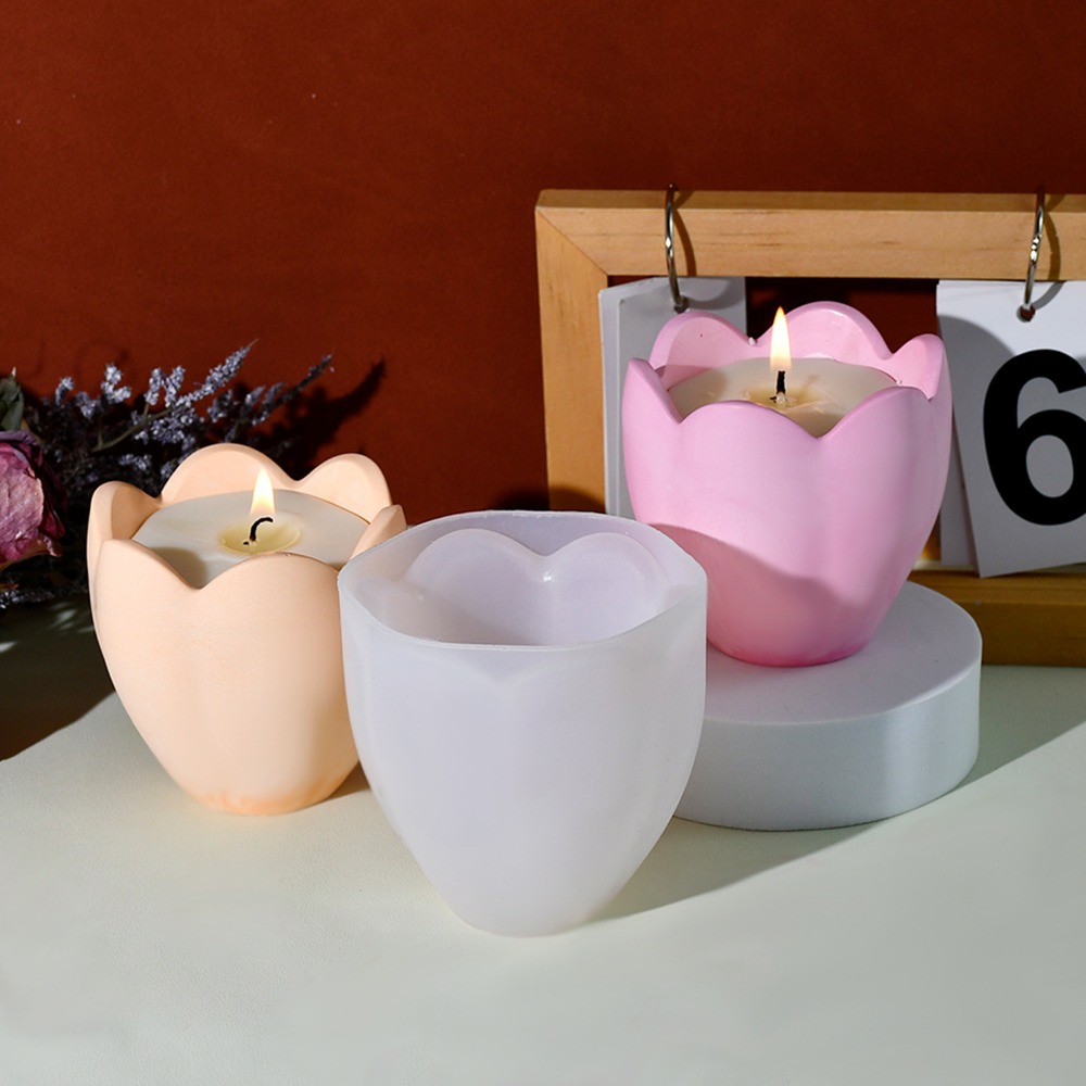 Tulip Candle Holder Silicone M - Flower Preservation Resin recension och pris