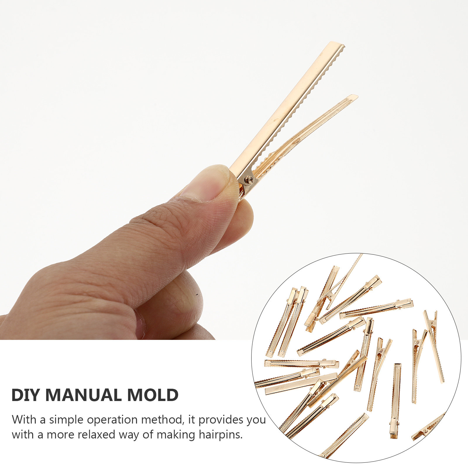 1Set Silicone Hair Clips Mold  - Resin Crafts Diy recension och pris
