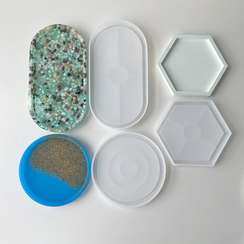 Round Coaster Silicone Mold DI - Coaster Mold Round recension och pris