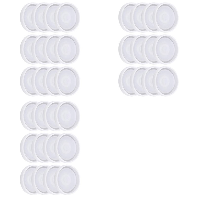75STO-36 Pack DIY Round Silico - Coaster Mold Round recension och pris