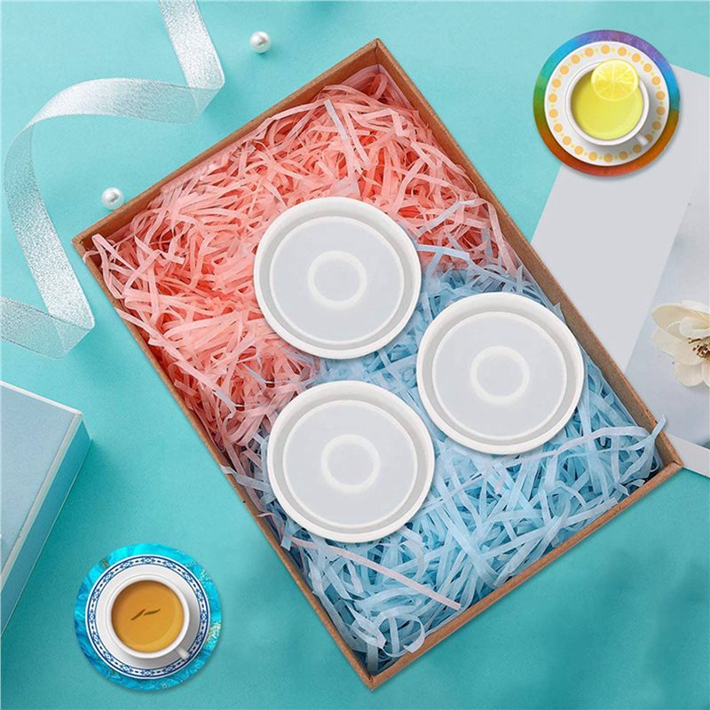75STO-36 Pack DIY Round Silico - Coaster Mold Round recension och pris