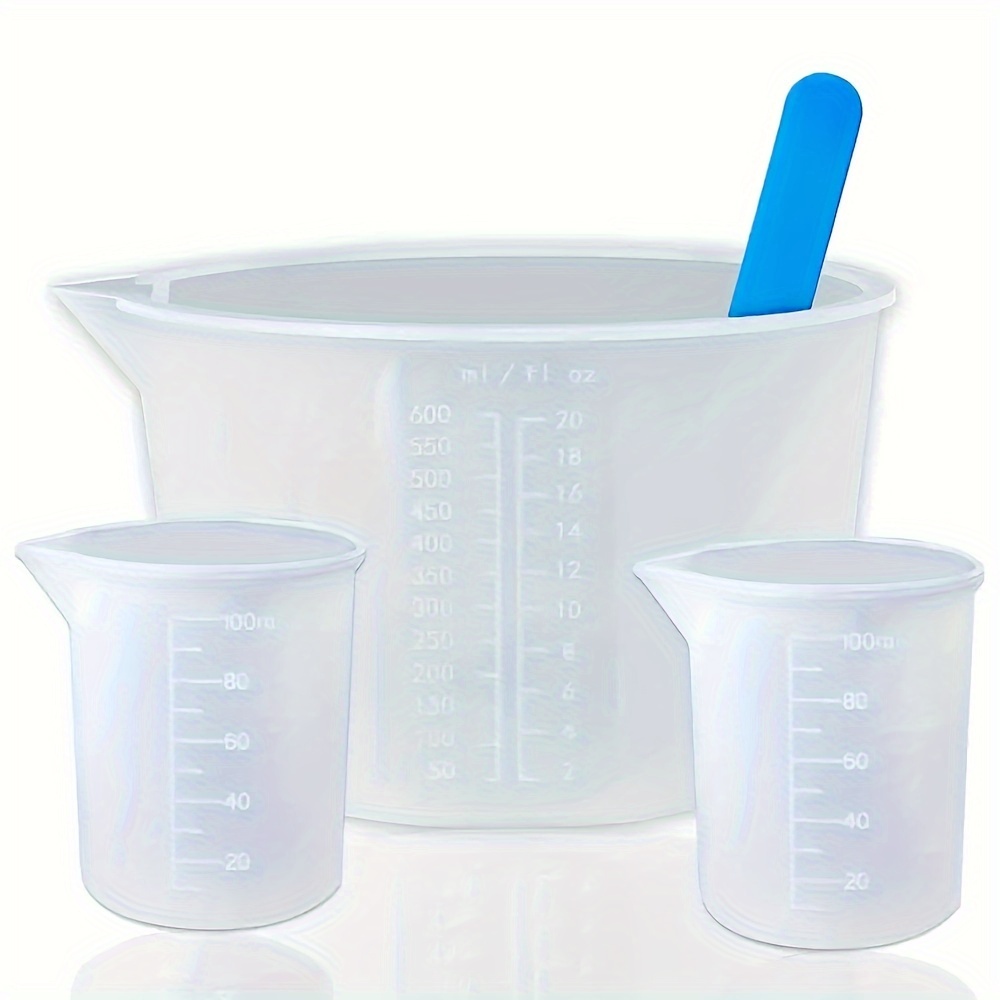 Silicone Measuring Cups, Resin - Mixing Cup Silicone recension och pris