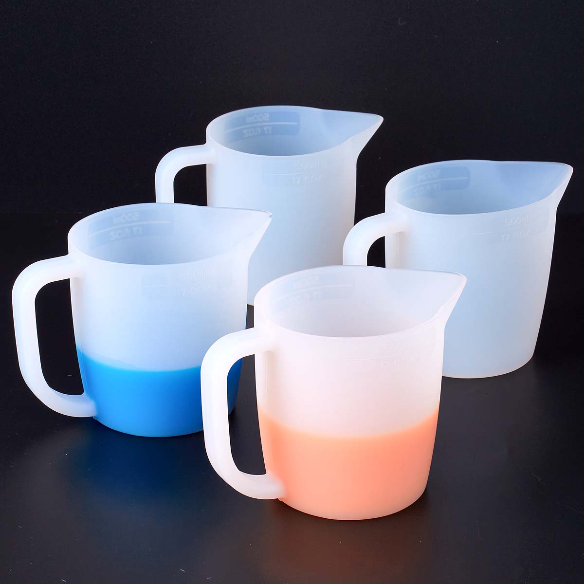 500ML Silicone Measuring Cup w - Mixing Cup Silicone recension och pris