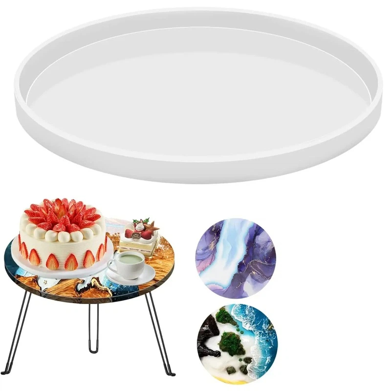 Round Epoxy Table Resin Molds, - Coaster Mold Round recension och pris