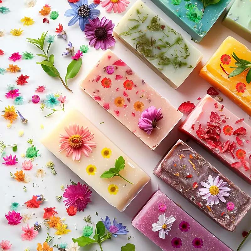 Mixed Colorful Flower for Wax  - Resin Craft Ideas recension och pris