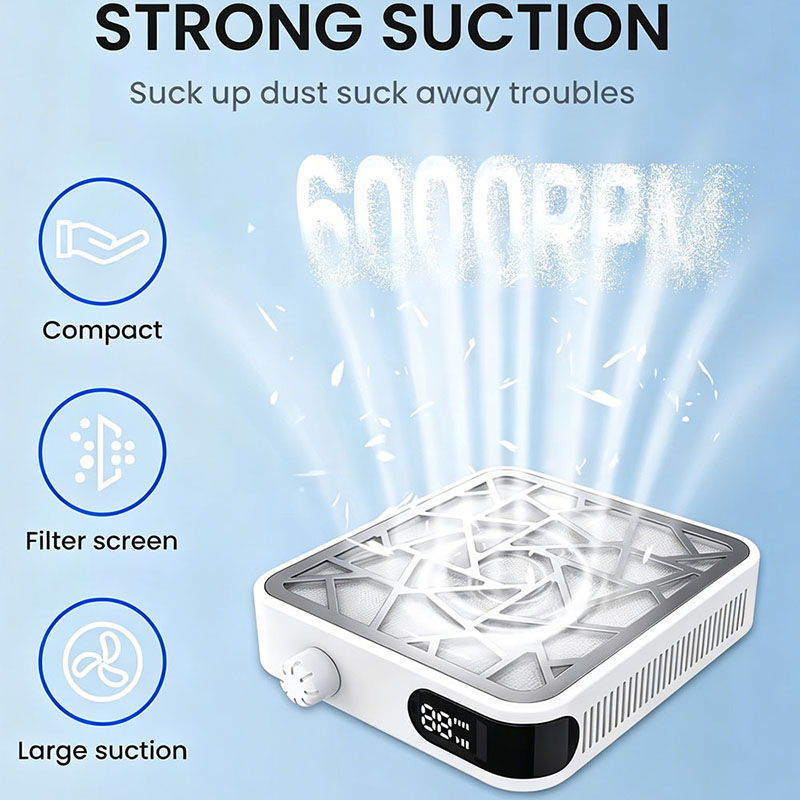 Rechargeable Nail Dust Collect - Vacuum Chamber Small recension och pris