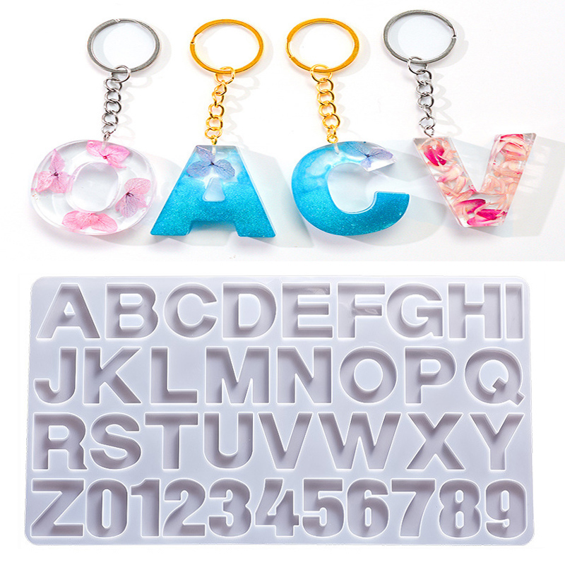 Alphabet Epoxy Resin Silicone  - Epoxy Uv Resin Kit recension och pris