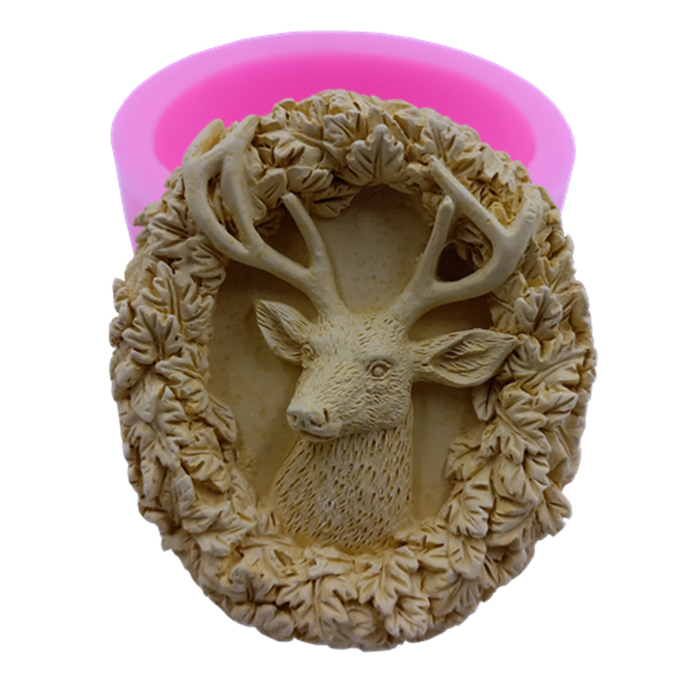 Deer Design Soap Silicone Mold - Resin Craft Ideas recension och pris