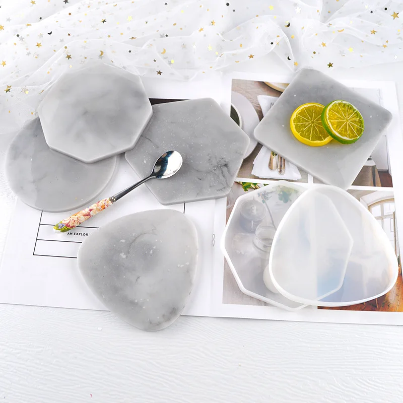 Multi-style Geometric Coaster  - Coaster Mold Round recension och pris