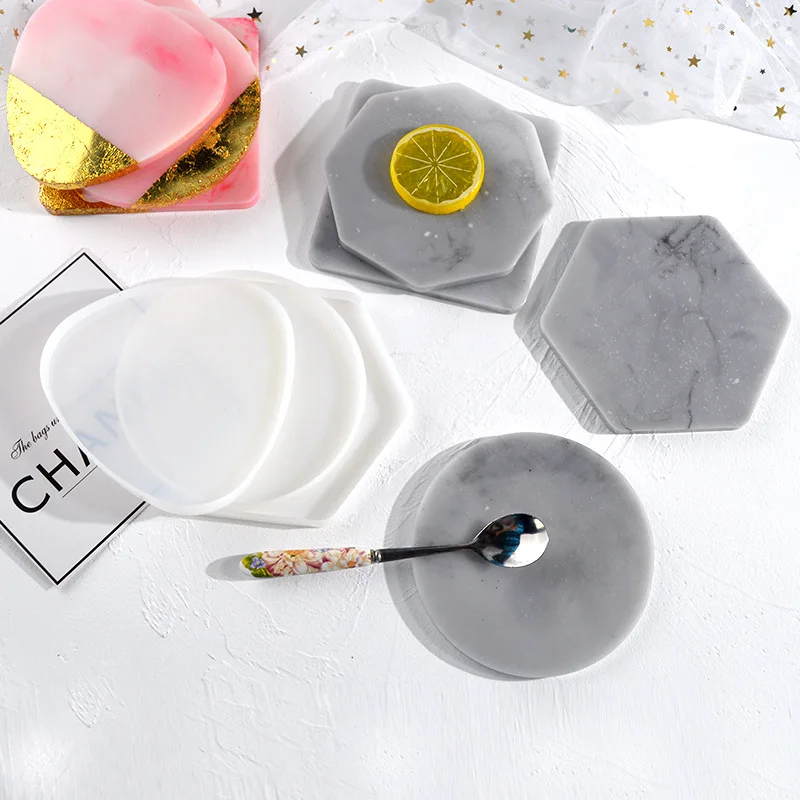 Multi-style Geometric Coaster  - Coaster Mold Round recension och pris