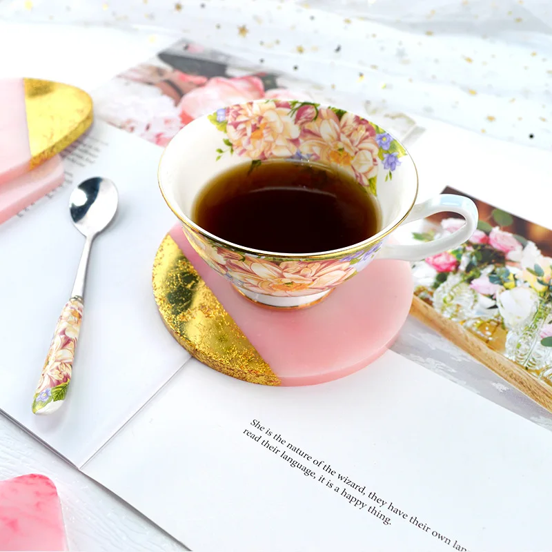 Multi-style Geometric Coaster  - Coaster Mold Round recension och pris
