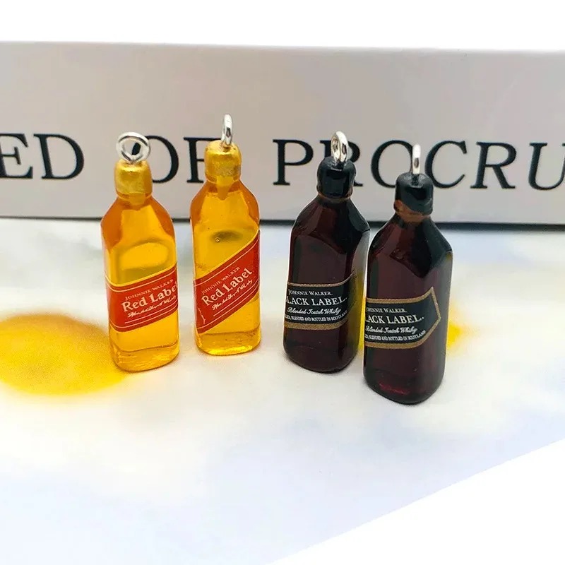10Pcs Tiny Wine Bar Bottle Res - Resin Crafts Diy recension och pris