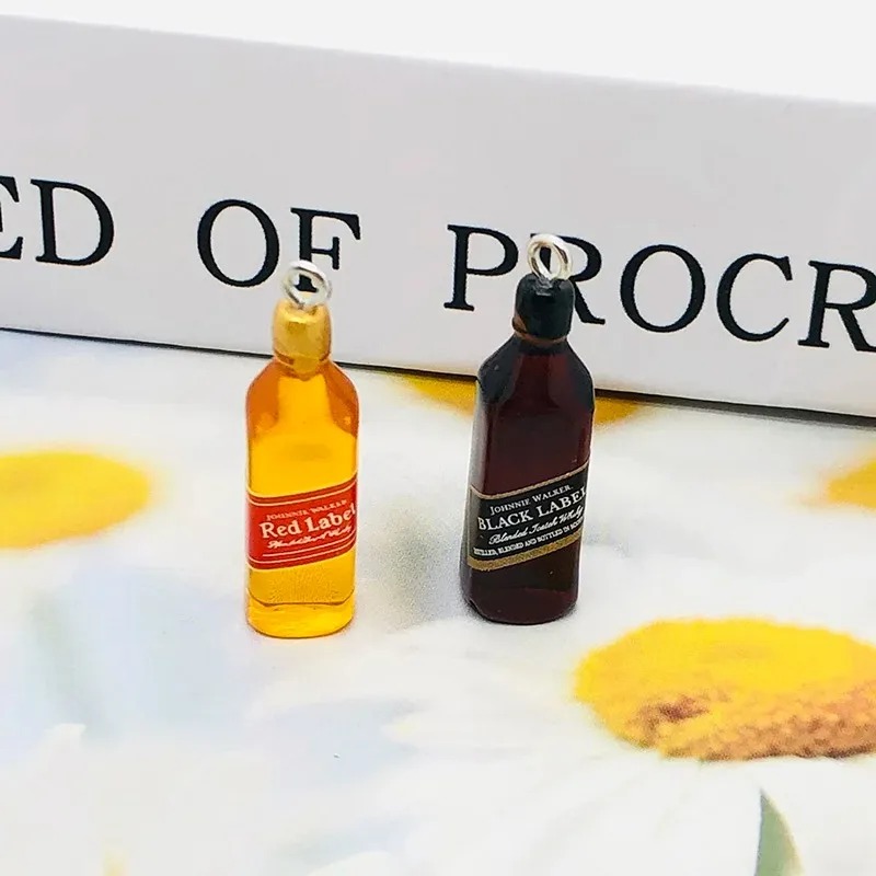 10Pcs Tiny Wine Bar Bottle Res - Resin Crafts Diy recension och pris