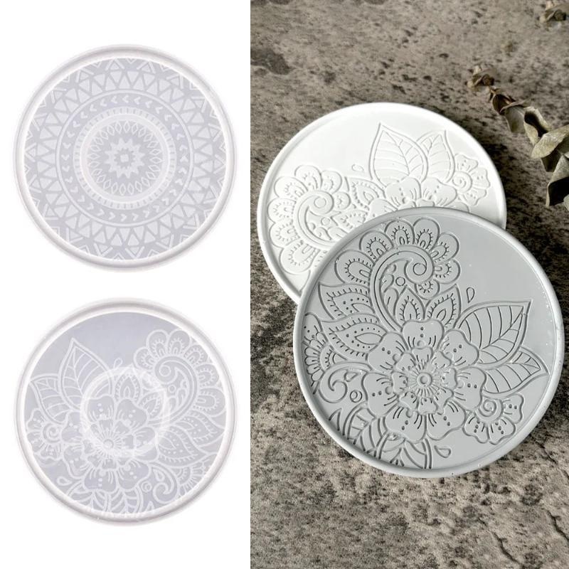 Handmade Creative Round Coaste - Coaster Mold Round recension och pris