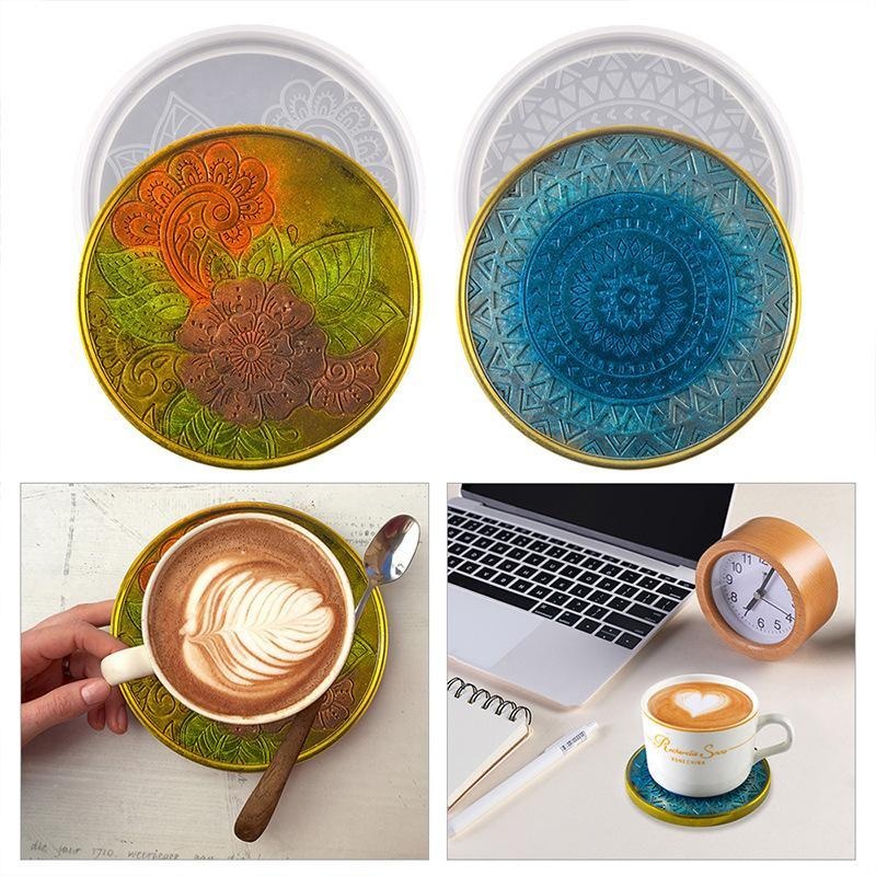 Handmade Creative Round Coaste - Coaster Mold Round recension och pris