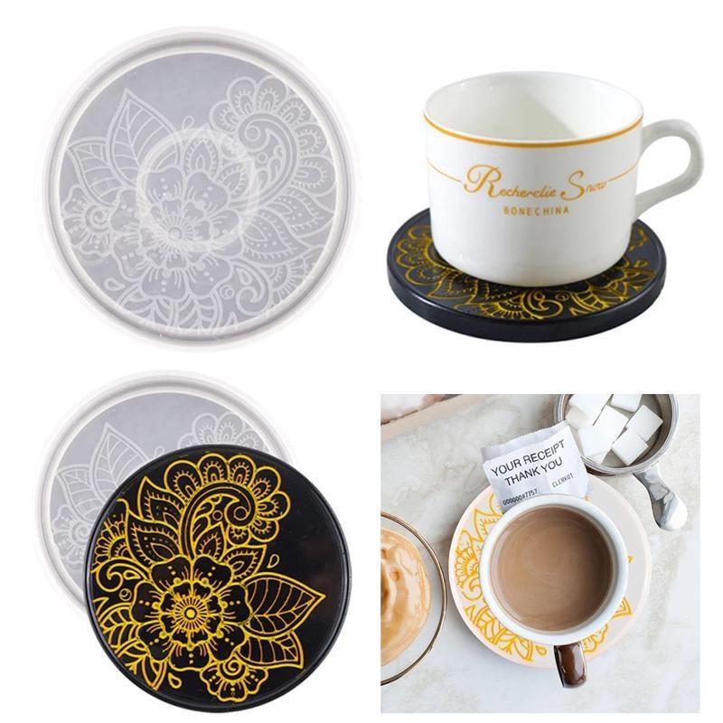 Handmade Creative Round Coaste - Coaster Mold Round recension och pris