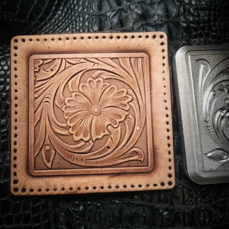 3D Aluminum Alloy  Arabesque L - Coaster Mold Round recension och pris