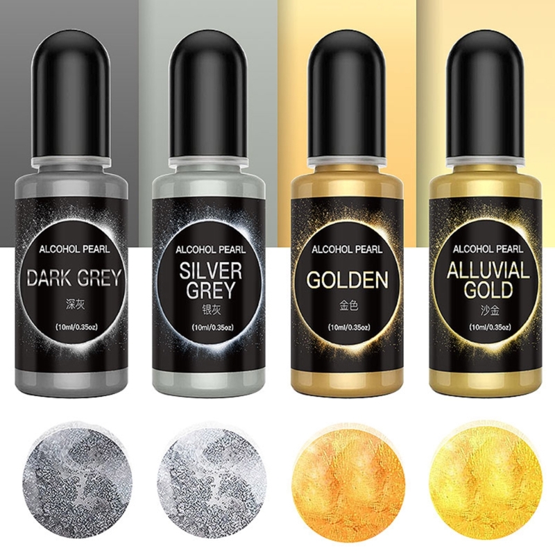 Metallic Pigment UV Resin Dye  - Resin Dye Alcohol recension och pris